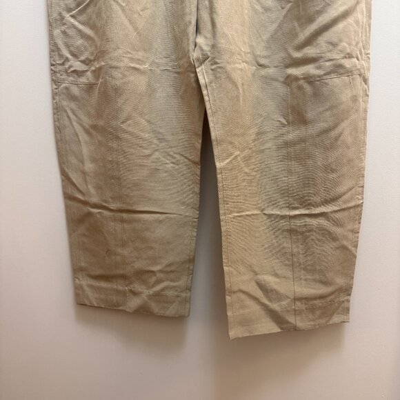 Banana Republic High-Rise Barrel Tencel™-Linen Pant Size 18 - Picture 9 of 15